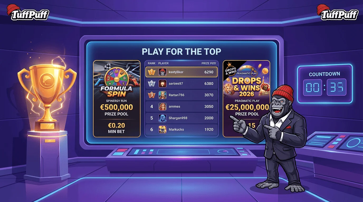 Tuffpuff Canada popular slots and live dealer games